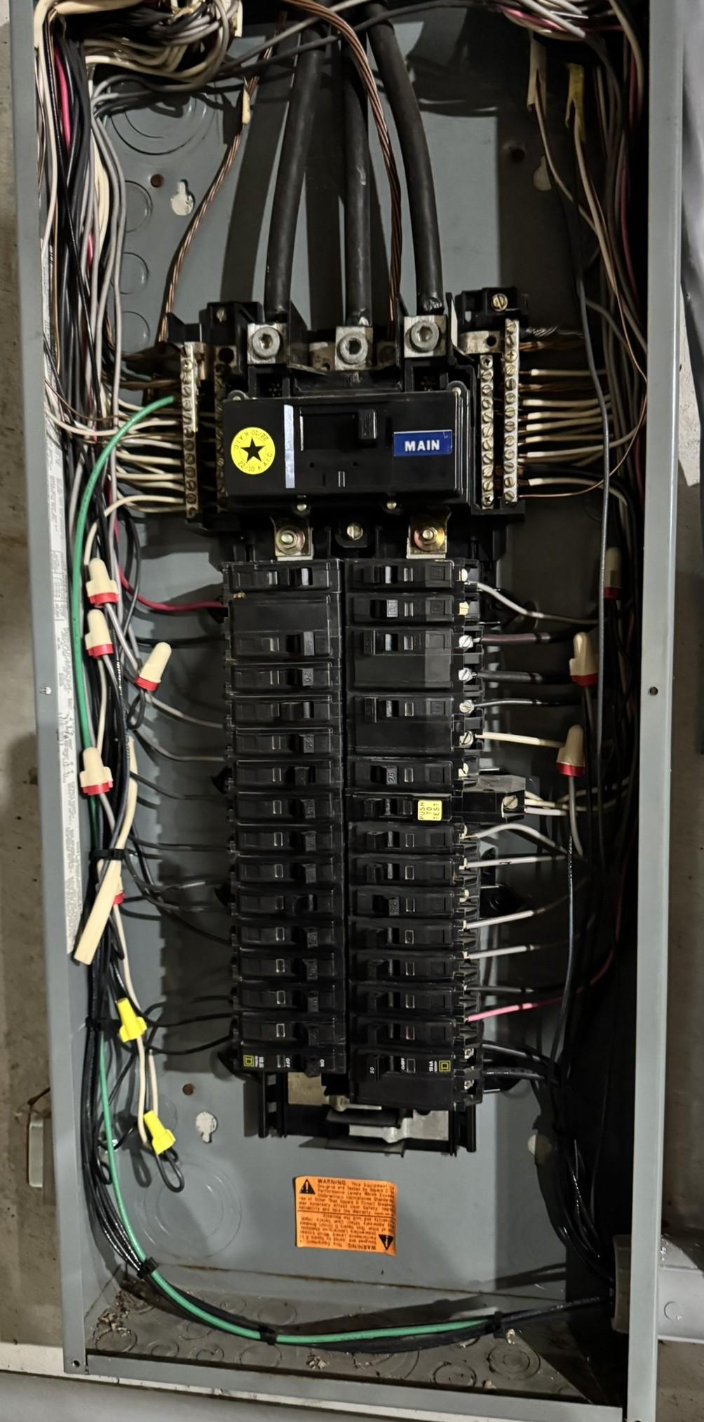 Electrical panel upgrade installation